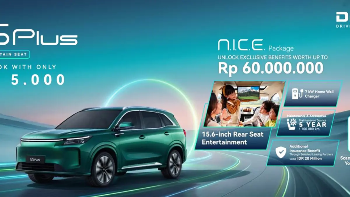  DFSK E5 Plus Banjir Peminat, Ratusan Unit Terpesan di Hari Pertama Pre-Booking - Image