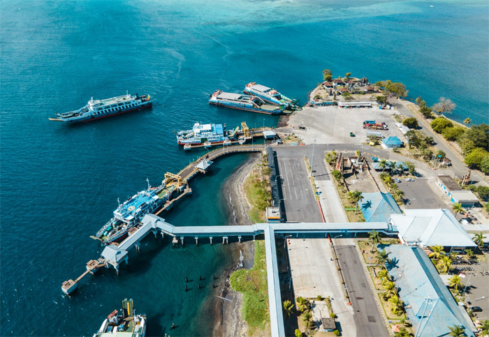 ILustrasi penyeberangan Ferry Gilimanuk. (Istimewa) - Image