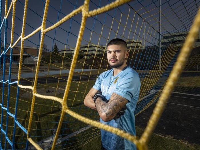 Kper Timnas Filipina Anthony Abadies Pinthus resmi digaet PSS Sleman. Pinthus pernah berkostum Grasshoppers. - Image