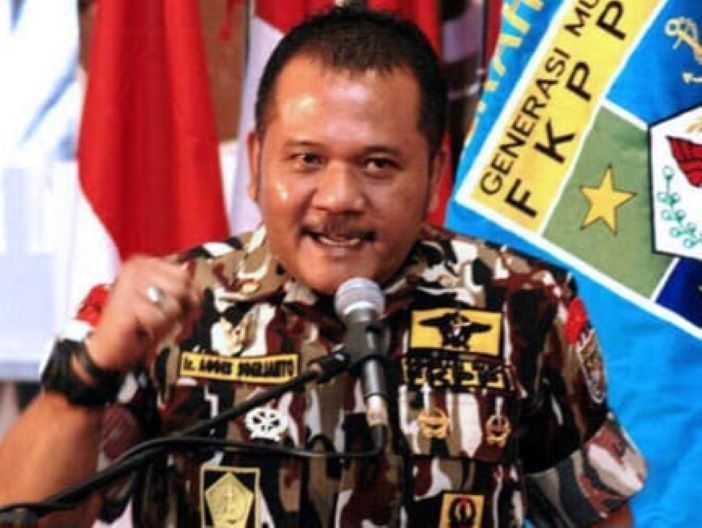 Ketua PD XIII GM FKPPI Jatim Agoes Soerjanto. - Image