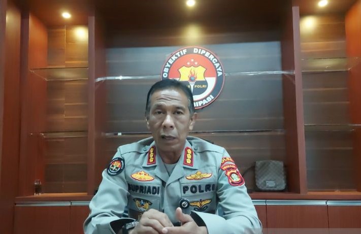 Kepala Bidang Humas Kepolisian Daerah Sumatera Selatan Komisaris Besar Polisi Supriadi. - Image