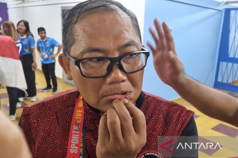 Manajer Timnas U-22 Indonesia Kombes Pol Sumardji. (ANTARA/Bayu Kuncahyo) - Image