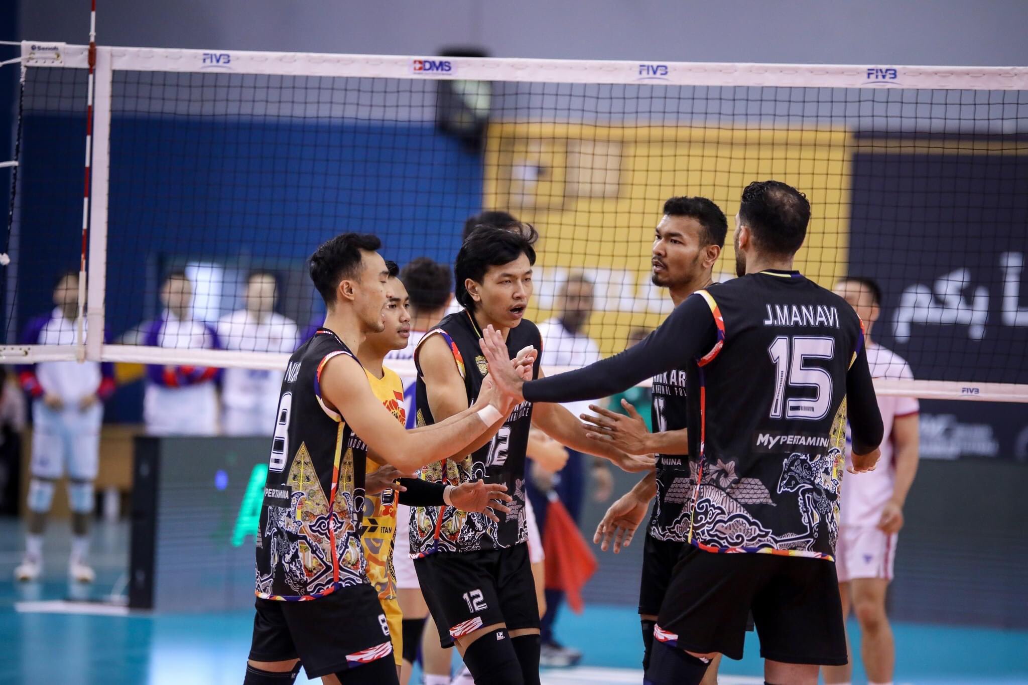 Jakarta Bhayangkara Presis mencapai semifinal di ajang Asian Men’s Club Volleyball Championships 2023. - Image