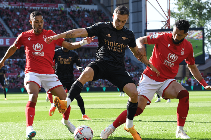Arsenal gagal menang dari Nottingham Forest. - Image