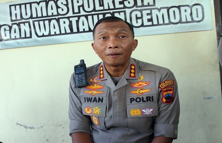 Kepala Polresta Surakarta Kombespol Iwan Saktiadi. - Image