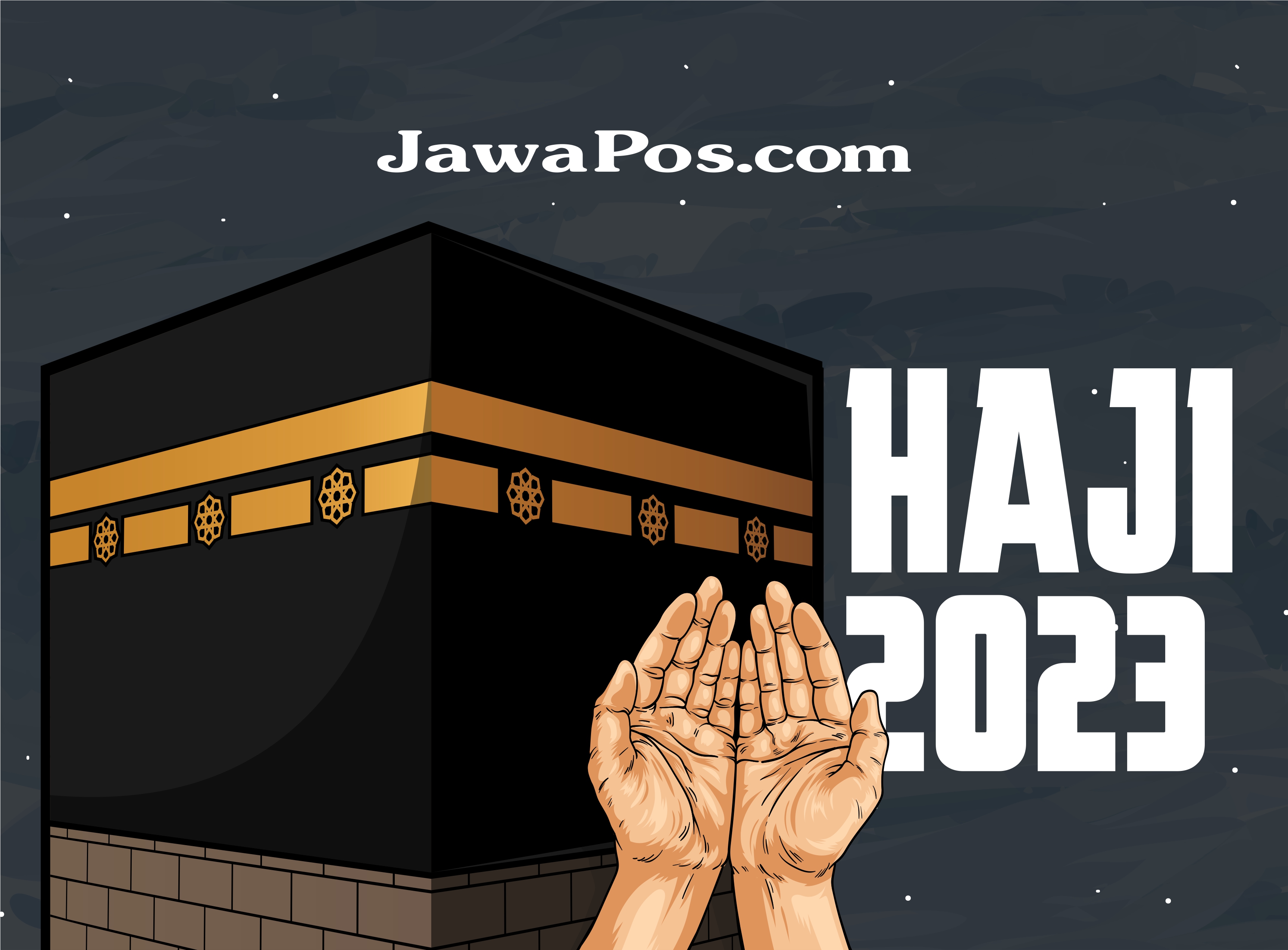 Ilustrasi ibadah Haji 2023. - Image