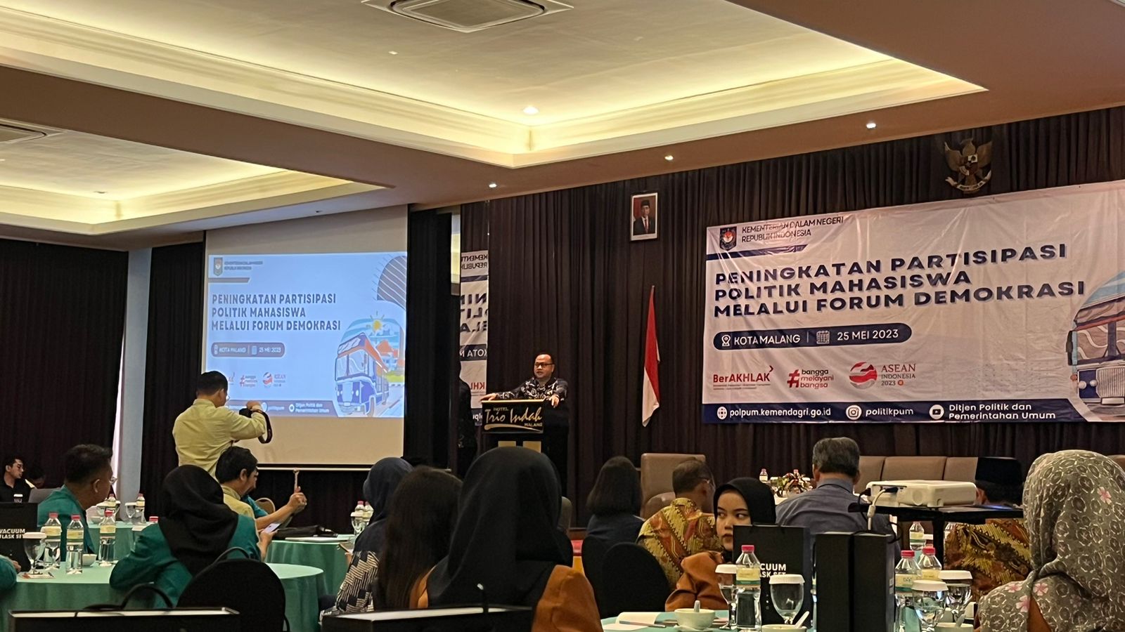 Kepala Subdirektorat Fasilitas Pemilu dan Pengembangan Demokrasi pada Direktorat Politik Dalam Negeri, Ditjen Politik dan PUM Kemendagri Ispahan Setiadi. (Istimewa) - Image