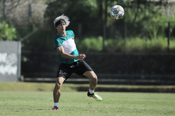 Kei Sano terus melakukan persiapan ekstra bersama PSS Sleman. Pemain asal Jepang ini tak sabar segera membela Super Elang Jawa di pentas Liga 1. - Image
