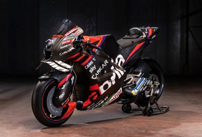 Foto: Ilustrasi: Aprilia di ajang balap MotoGP. (MotoGP). - Image