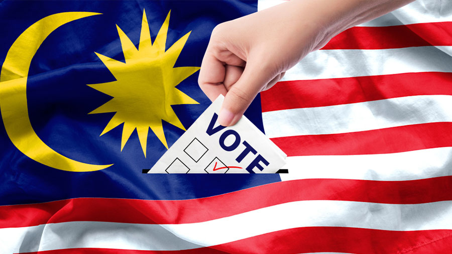 Ilustrasi Pemilu di Malaysia. Jelang pemilu di enam negara bagian pada Juli mendatang, pemerintah Malaysia membuat kebijakan baru. - Image