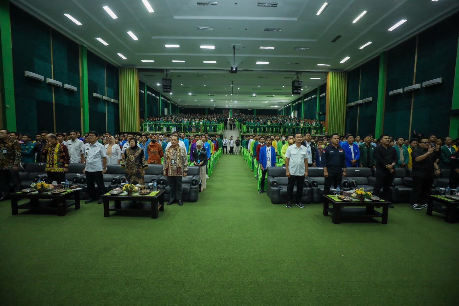 Badan Eksekutif Mahasiswa (BEM) Nusantara menyelenggarakan Pratemu Nasional BEM Nusantara yang ke-XIV di Universitas Malahayati, Bandar Lampung, Kamis (22/6). - Image