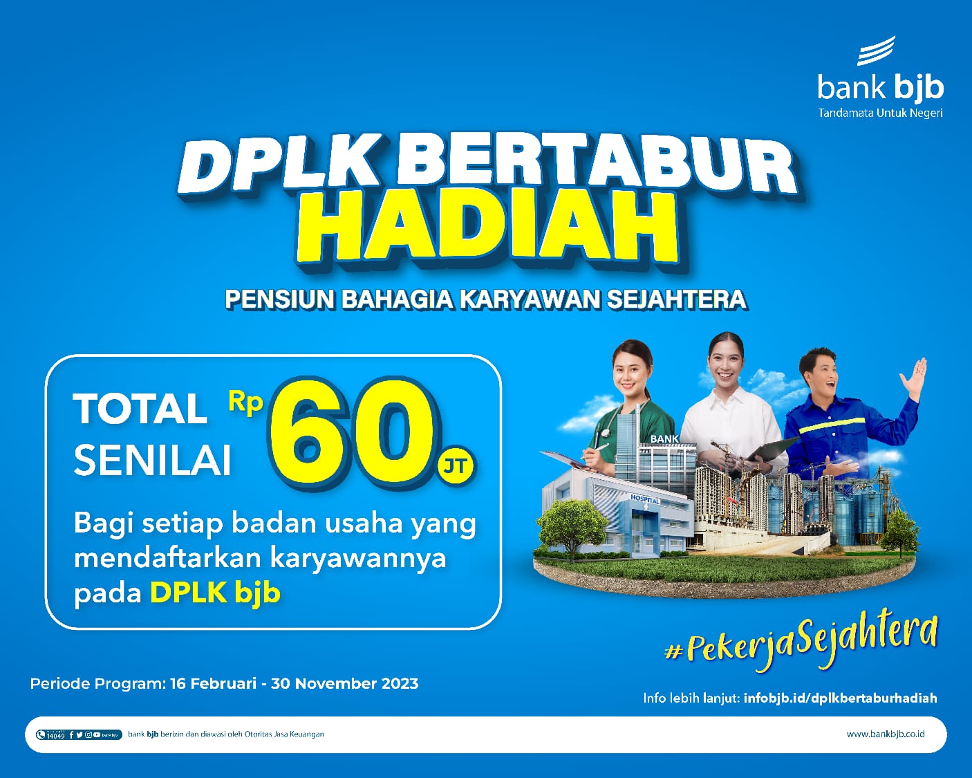 bank bjb meluncurkan program DPLK Bertabur Hadiah. (Dok. bank bjb) - Image