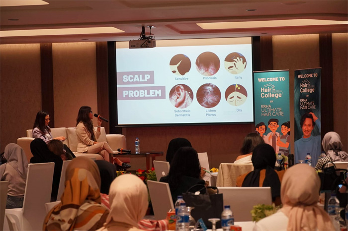 Program Hair College Vol.3 digelar untuk memberikan edukasi komprehensif seputar kesehatan rambut dan kulit kepala. (Istimewa) - Image
