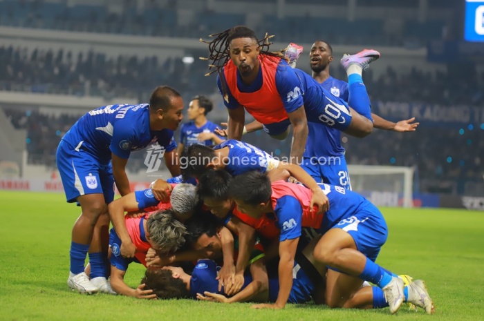 PSIS Semarang meraih kemenangan comeback atas Bhayangkara FC 3-1 di Stadion Jatidiri, Senin (3/7). - Image