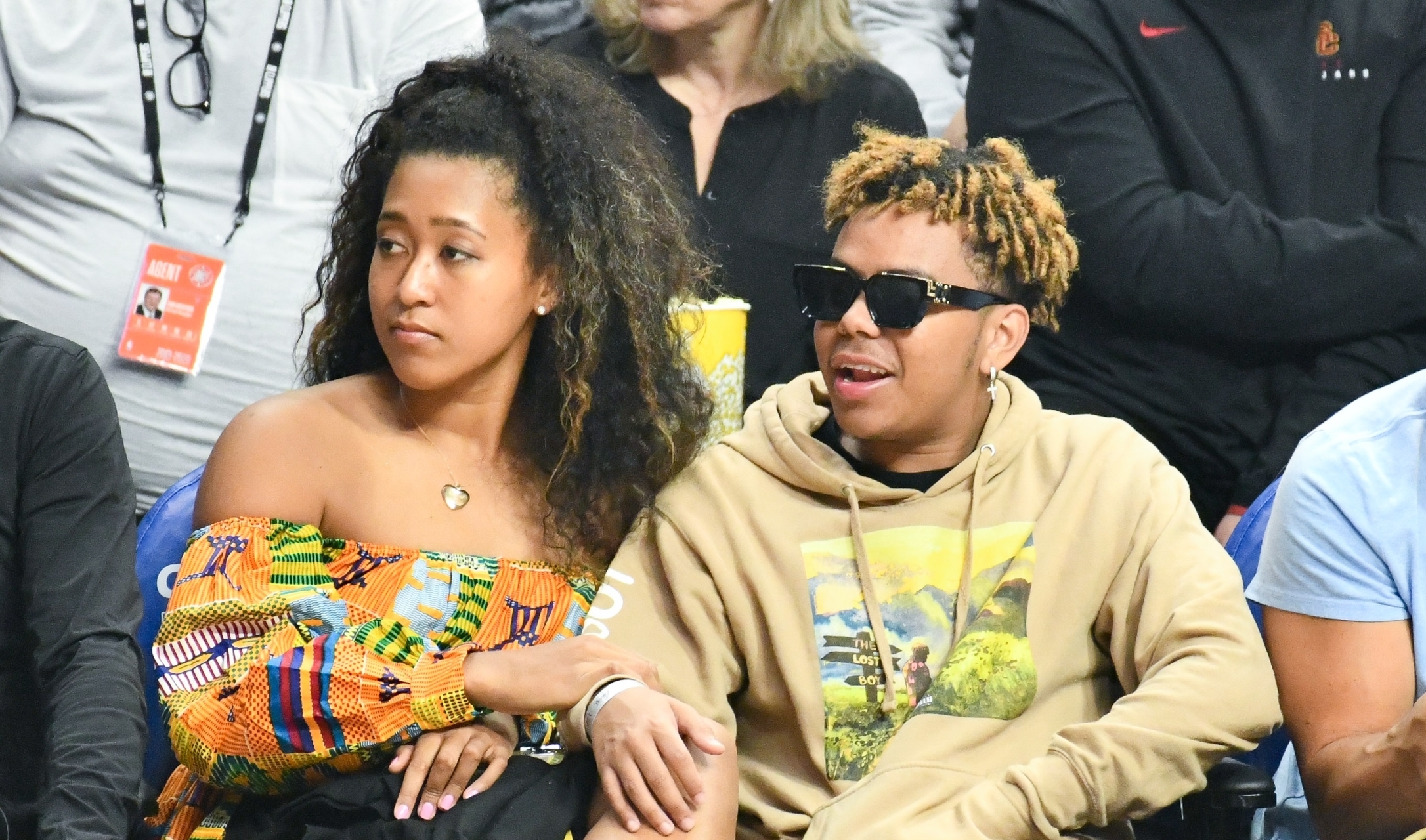 Naomi Osaka (kiri) dan kekasihnya Cordae mengumumkan telah memiliki putri yang baru saja lahir, bernama Shai. - Image