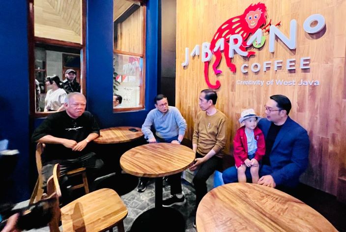 Presiden Jokowi melakukan ke Provinasi Jawa Barat. - Image