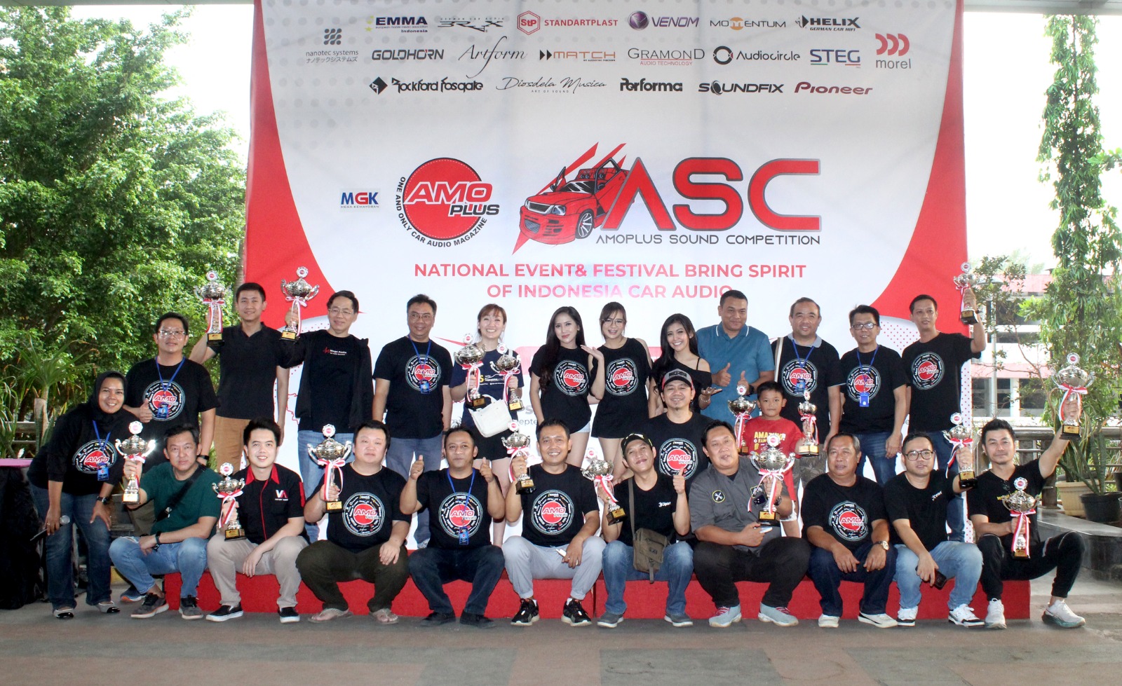 Perhelatan perdana Amoplus Sound Competition (ASC) berlangsung ketat dan meriah. Acara digelar di MGK Kemayoran, Jakarta, Sabtu (8/7). - Image