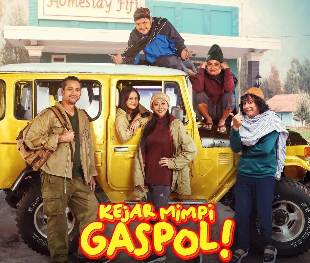 Poster film Kejar Mimpi Gaspol!. (Istimewa) - Image