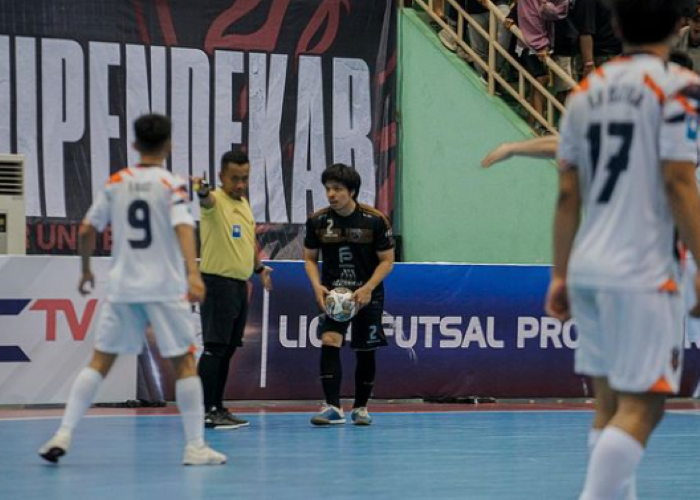Atta Halilintar memulai debut dalam Liga Pro Futsal Indonesia 2022/2023, Minggu (16/7). - Image