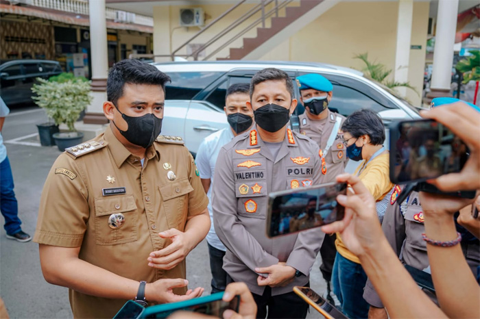 Wali Kota Medan Bobby Nasution meminta aparat kepolisian bertindak tegas terhadap pelaku begal sadis. (Istimewa) - Image