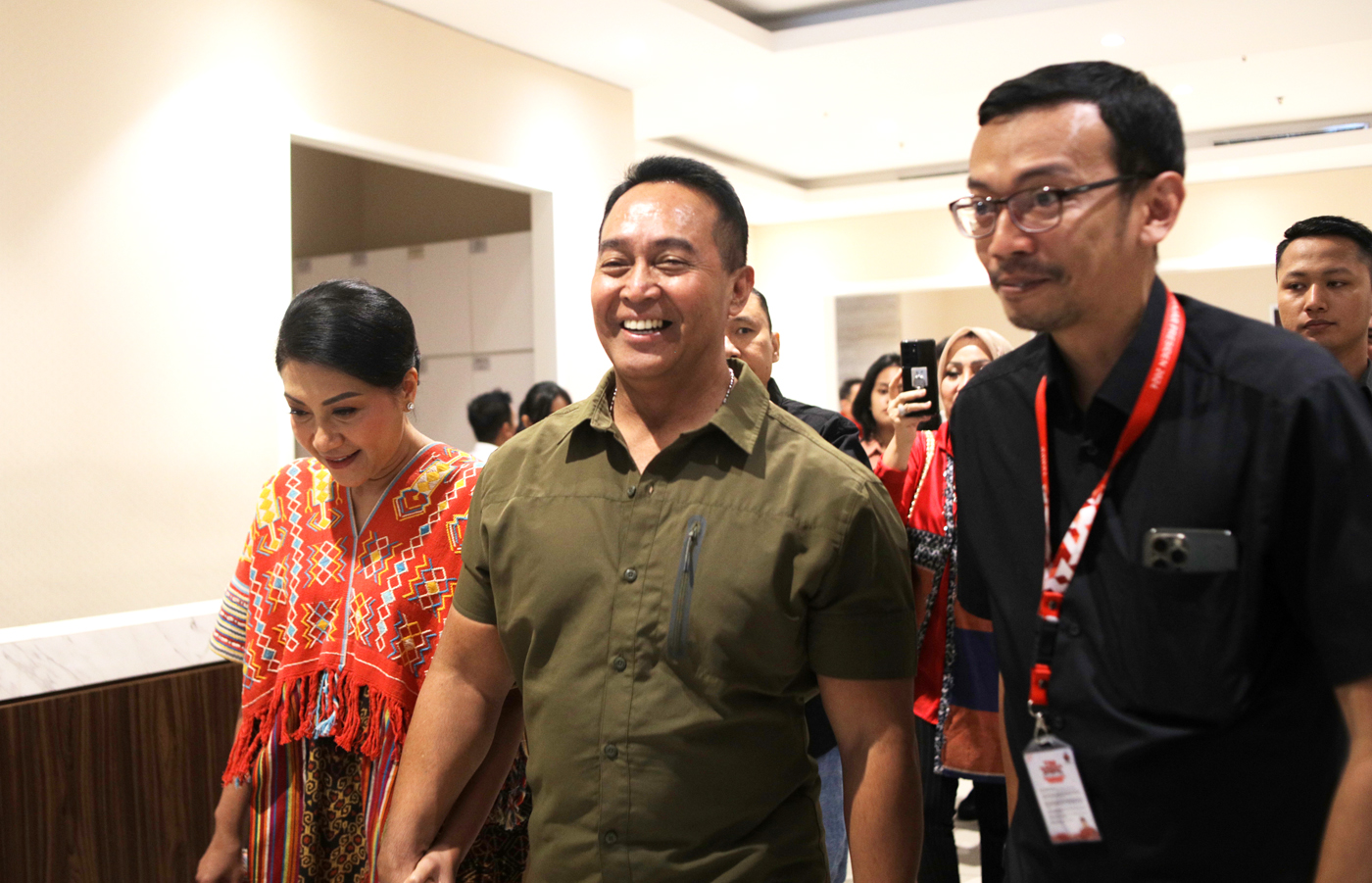 Mantan Panglima TNI Jenderal (Purn) Andika Perkasa mengatakan, 10 tahun masa pemerintahan Presiden Joko Widodo (Jokowi) begitu masif melakukan pembangunan di sektor infrastruktur. - Image