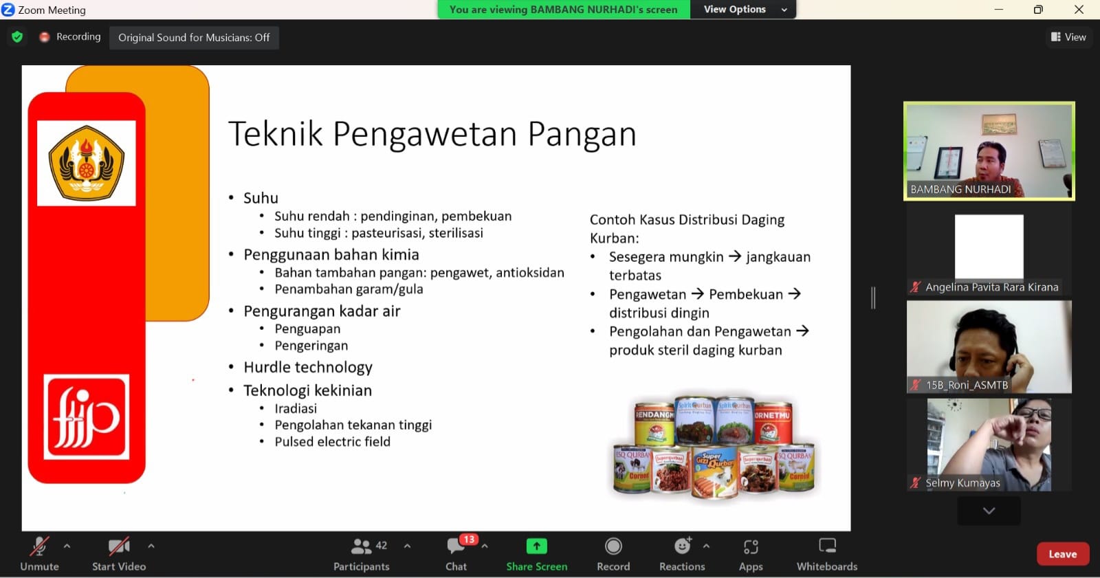 Pelatihan olahan pangan dan pengemasan produk. (Istimewa) - Image