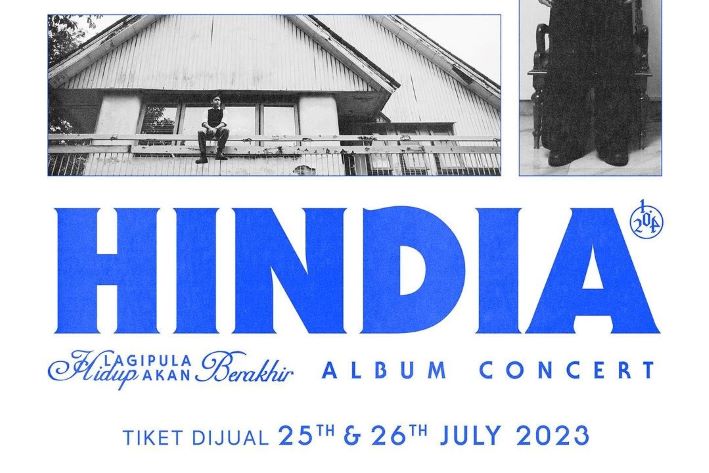 Poster Konser Hindia. - Image