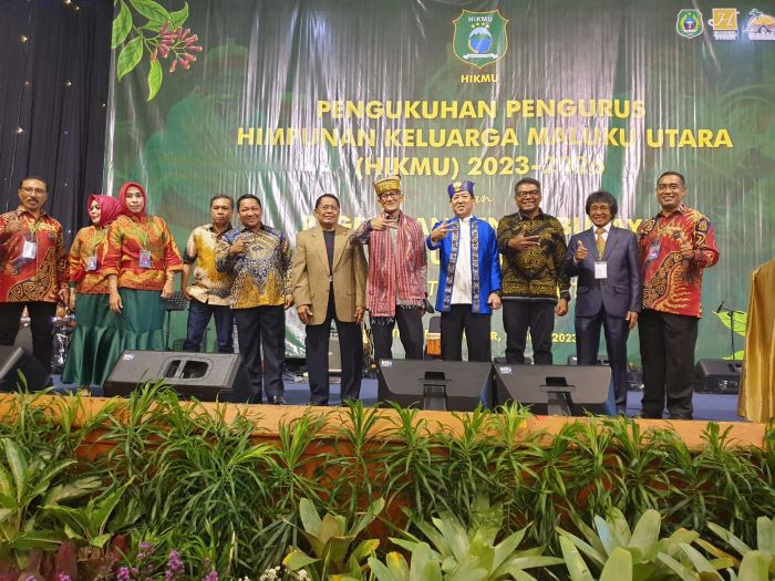 Pengukuhan kepengurusan Himpunan Keluarga Maluku Utara (HIKMU) periode 2023-2026. - Image