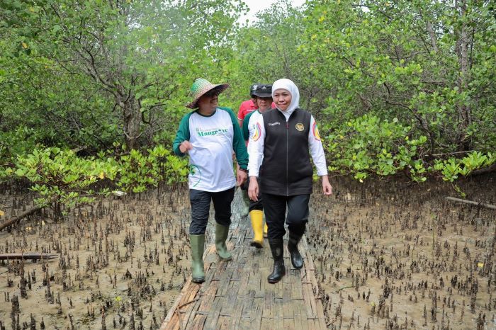 Gubernur Jatim Khofifah Indar Parawansa. - Image
