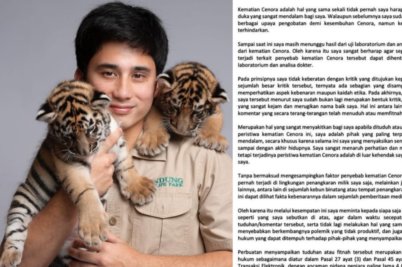 Alshad Ahmad buka suara soal kematian Cenora. (Instagram @alshadahmad) - Image