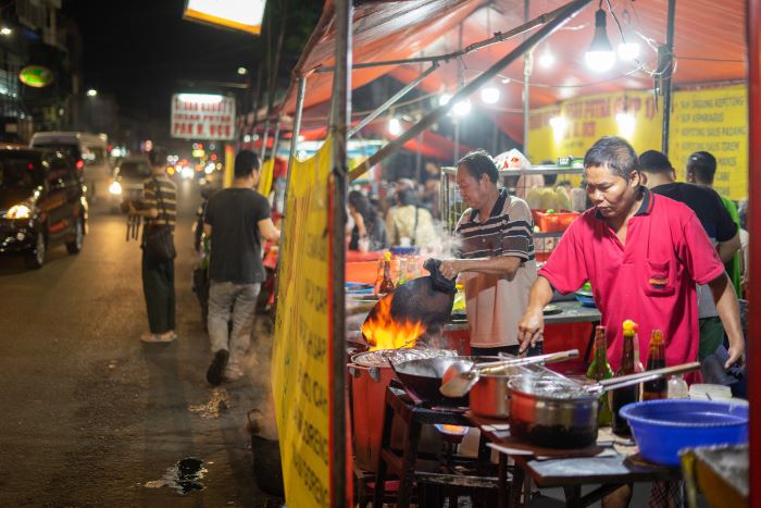 Salah satu spot kuliner di Jakarta. - Image
