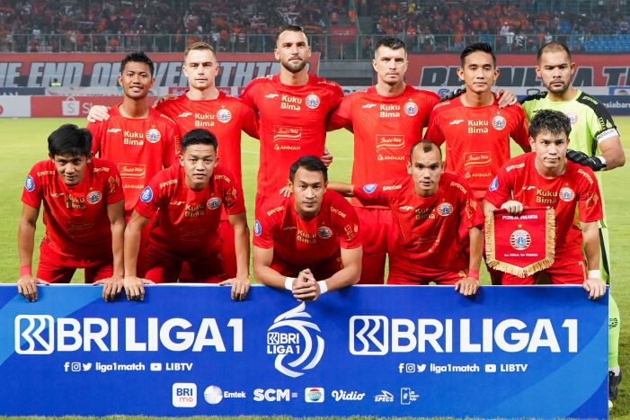 Starting Eleven Persija Jakarta. - Image