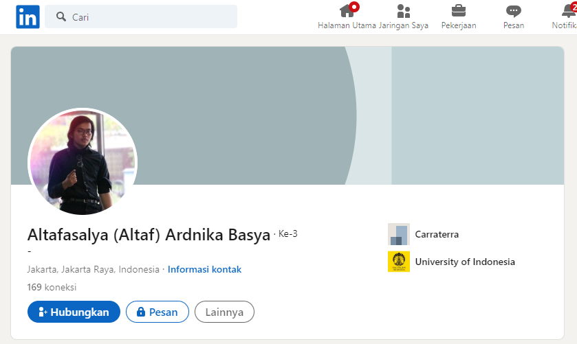 Profil pelaku pembunuhan mahasiswa UI, Altafasalya Ardnika Basya. - Image