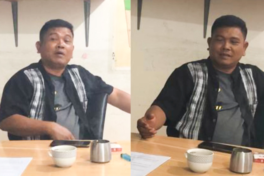 Kepala Desa Mulyajaya, Kecamatan Kutawaluya, Karawang, Endang Macam Kumbang. - Image