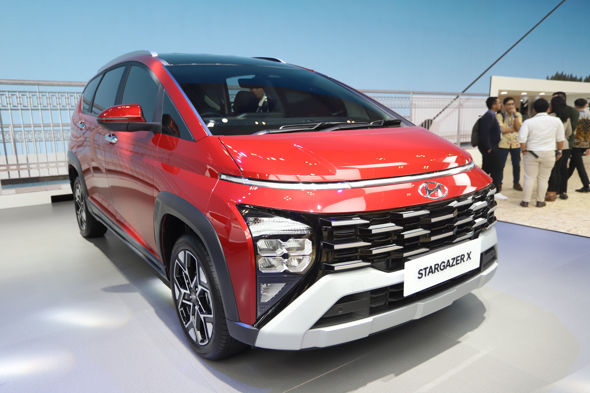 Hyundai Stargazer X di Pameran otomotif GIIAS, Tangerang, Banten, Kamis (10/8/2023). - Image