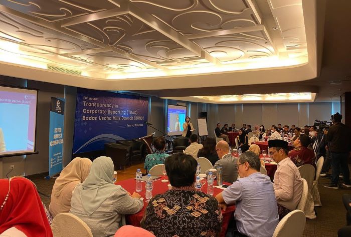 Transparency International Indonesia menilai PT SIER dan BPD Bank Jatim masuk dalam jajaran BUMD yang transparan dan menerapkan program antikorupsi. - Image