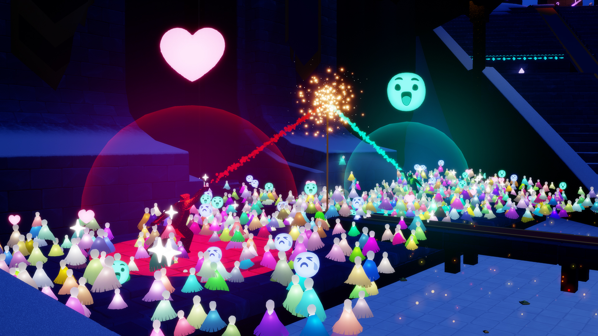 Thatgamecompany mengundang semua orang untuk memainkan game Sky: Anak-Anak Cahaya yang dikembangkannya dalam upaya untuk mencetak rekor Guinness World Records kategori jumlah pengguna terbanyak. - Image