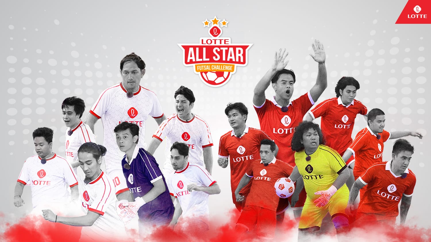 Lotte All Star Futsal Challenge akan mempertemukan para selebriti Tanah Air untuk bertanding futsal. - Image