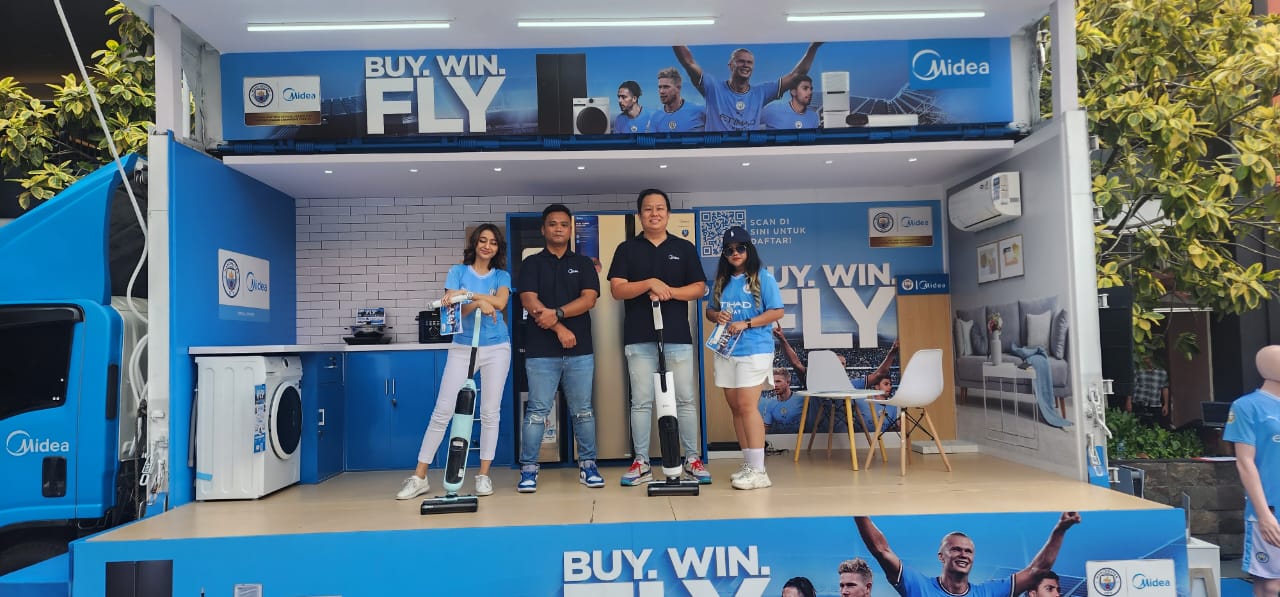 Mulai tahun ini, Midea juga memberikan kejutan spesial kepada konsumen dengan menjadikan bintang Manchester City Erling Haaland sebagai Global Brand Ambassador. - Image