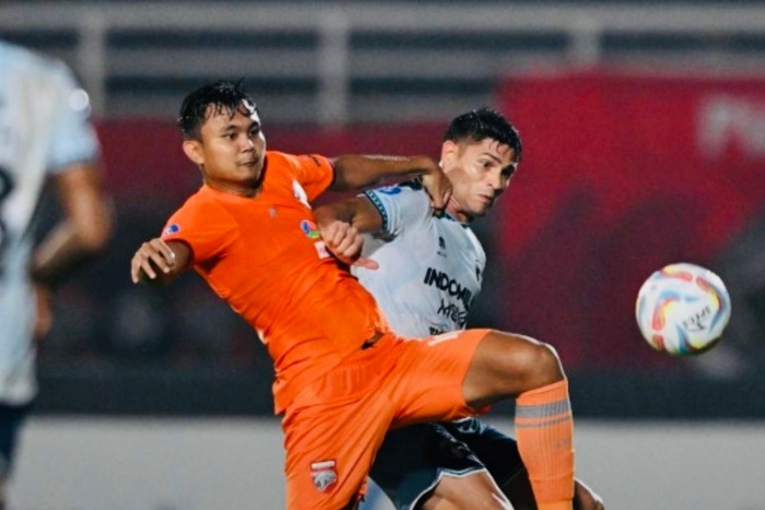 Borneo FC saat menghadapi Persita Tangerang. - Image