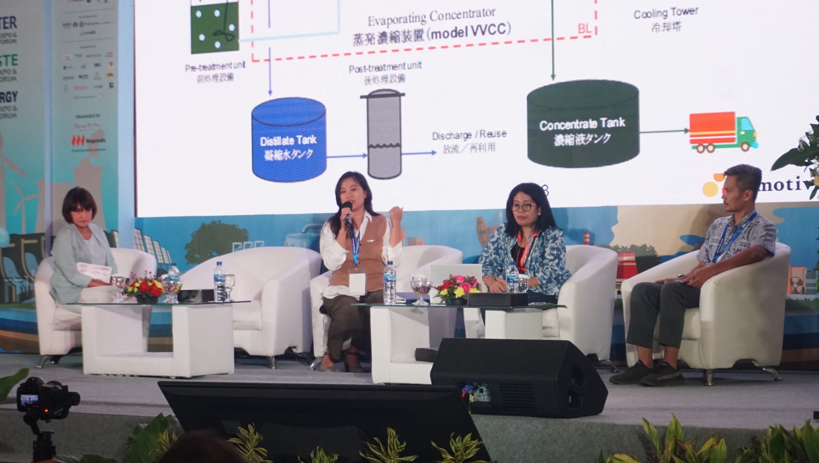 Indowater Forum di Jakarta Internasional (JI) Expo, Kemayoran, Jumat (1/9). - Image