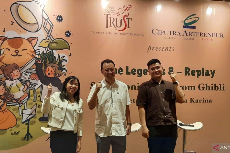 Konferensi pers "The Legends 8 dan The Legends 9" di Jakarta, Jumat (8/9/2023). (ANTARA/Lia Wanadriani Santosa) - Image