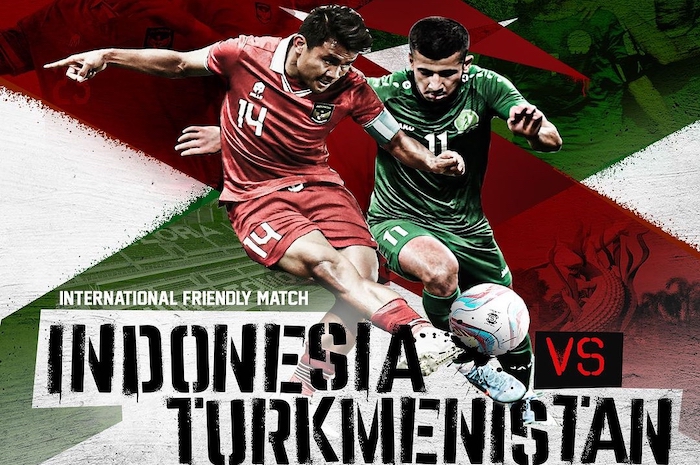 Indonesia vs Turkmenistan. (Istimewa) - Image
