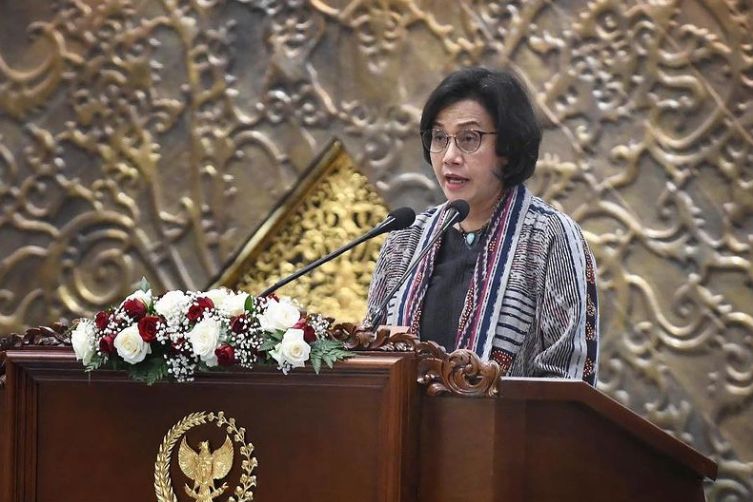 Sri Mulyani menjelaskan mengenai pemindahan Ibu Kota Ke Kalimantan./ - Image