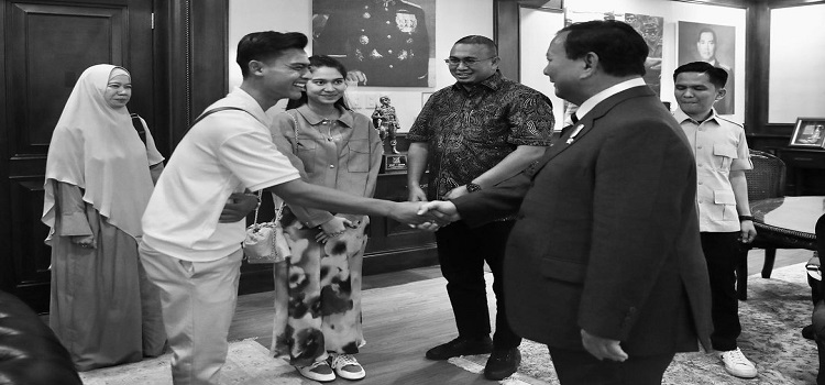 Prabowo doakan Pratama Arhan dan Timnas Indonesia U-23./Instagram @prabowo - Image