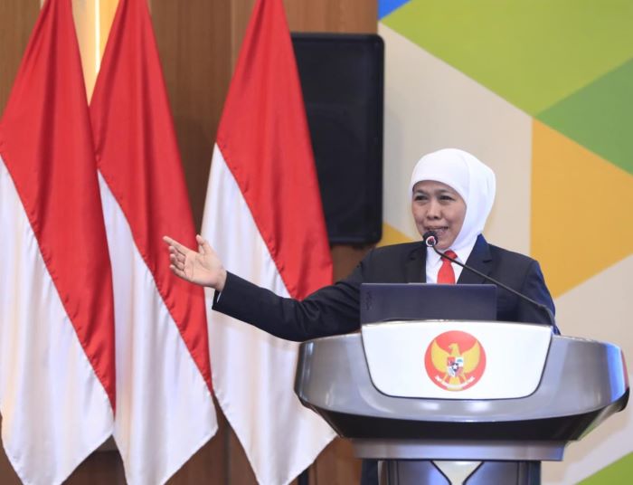 Gubernur Jawa Timur Khofifah Indar Parawansa. - Image