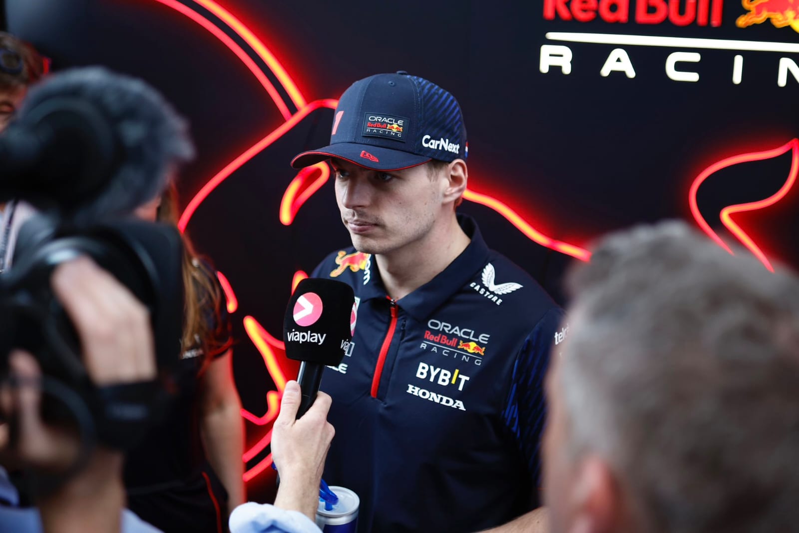 Max Verstappen ketika diwawancarai awak media pada F1 GP Miami beberapa waktu lalu. - Image