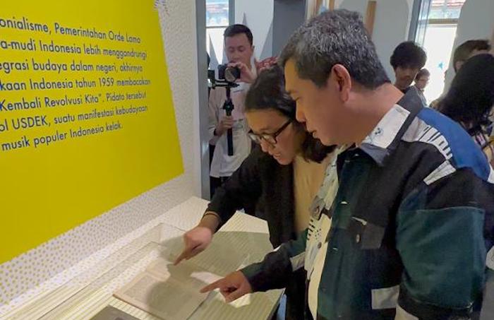 Ditjen Kebudayaan, Kemendikbudristek bersama Irama Nusantara menggelar pameran Arsip. - Image