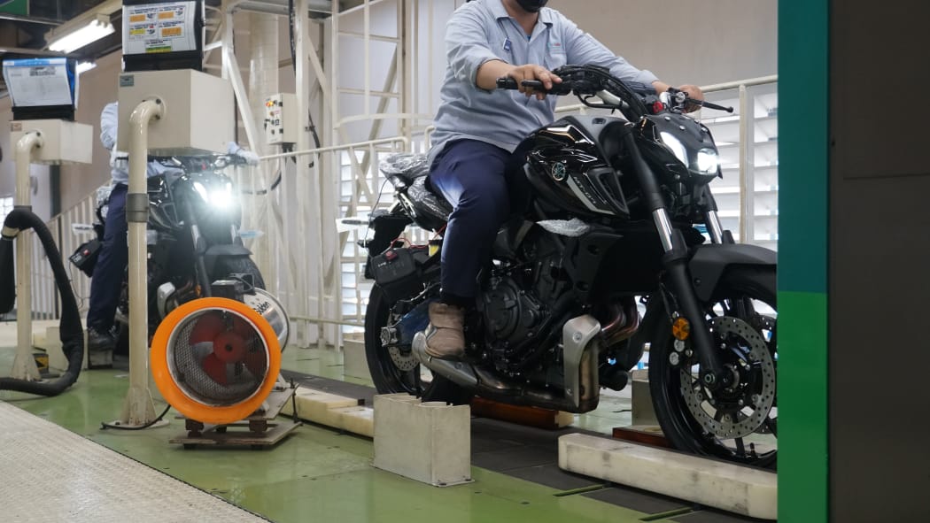 Ilustrasi: Yamaha Indonesia terpilih jadi basis produksi moge MT-07. - Image