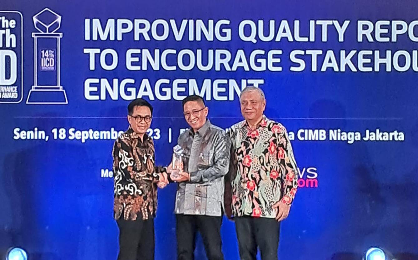 Komitmen PT ABM Investama Tbk (ABM) dalam menerapkan Good Corporate Covernance (GCC) sukses membawa perusahaan meraih penghargaan dari Indonesian Institute for Corporate Directorship (IIDC). - Image